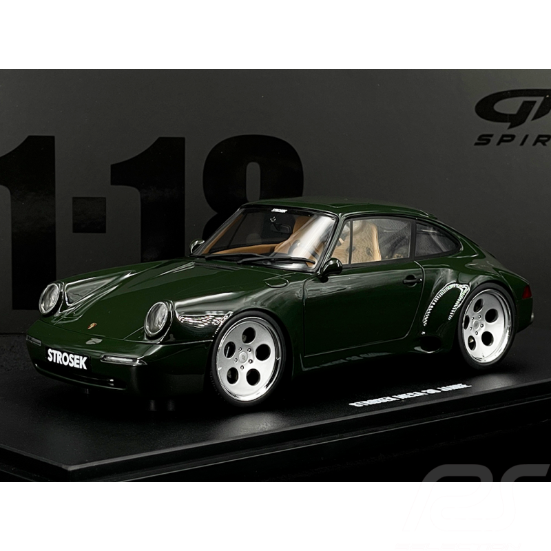 Porsche 911 Strosek Coupe 30 ans 2024 Vert Foncé 1/18 GT Spirit GT482