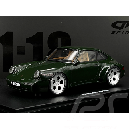 Porsche 911 Strosek Coupe 30 ans 2024 Vert Foncé 1/18 GT Spirit GT482