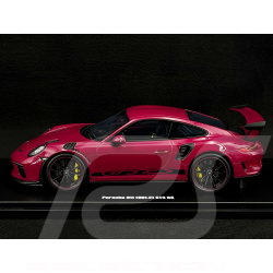 Porsche 911 GT3 RS Type 991 2019 Rose Foncé 1/18 GT Spirit GT911