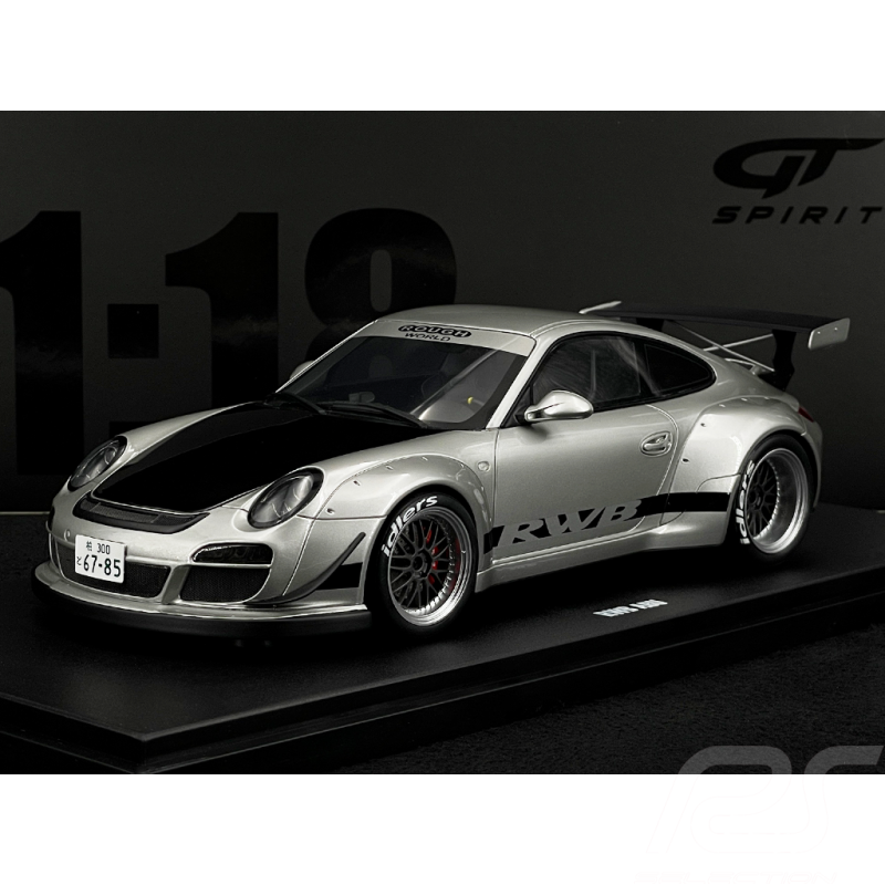 Porsche 911 RWB Abu Type 997 2024 Silber 1/18 GT Spirit GT483