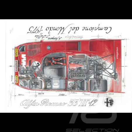 Alfa Romeo T33 n° 2 Ganador...