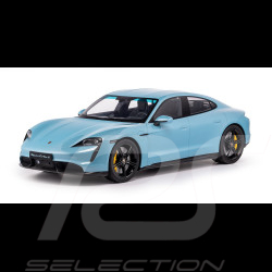 Porsche Taycan Turbo S 2020 Frozen Blue Metallic 1/8 Minichamps 800660001