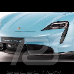 Porsche Taycan Turbo S 2020 Frozen Blue Metallic 1/8 Minichamps 800660001