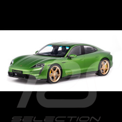 Porsche Taycan Turbo S 2020 Python Green Metallic 1/8 Minichamps 800660002