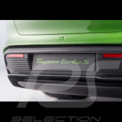 Porsche Taycan Turbo S 2020 Python Green Metallic 1/8 Minichamps 800660002