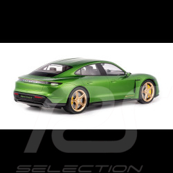 Porsche Taycan Turbo S 2020 Python Green Metallic 1/8 Minichamps 800660002