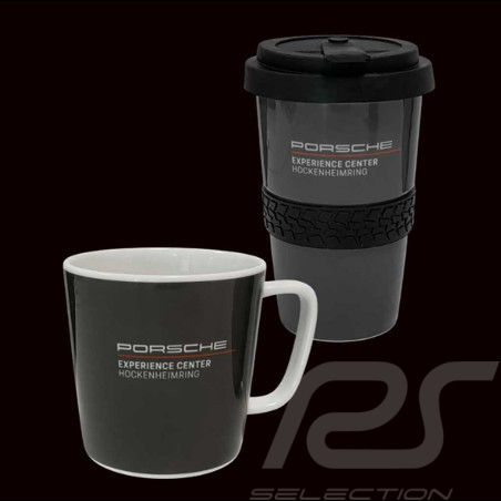 Duo Tasse Porsche + Mug Experience Center Hockenheimring Gris