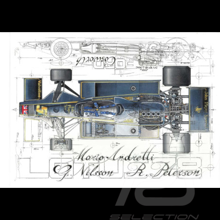 Lotus 78 n° 5, ganador del...