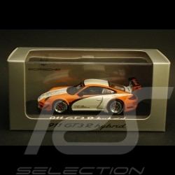 Porsche 911 type 997 GT3 R Hybrid blanche-orange 1/43 Minichamps WAP0201170C