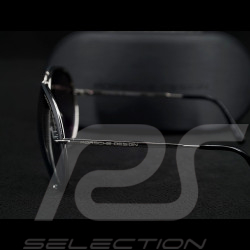 Lunettes de soleil Porsche Pas Cher monture Titane / verres gris Porsche Design P'8478 WAP0784780JB69