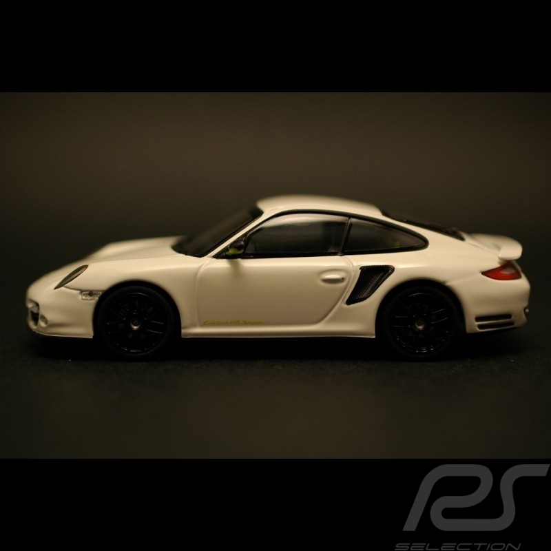 Porsche 997 Turbo S édition 918 Spyder blanche 1/43 Minichamps WAP0201010D 