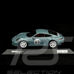 Porsche 911 S/T Type 992 2023 Bleu Rivage Métallique 1/43 Spark WAP0203120R0ST
