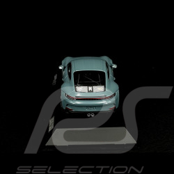 Porsche 911 S/T Type 992 2023 Bleu Rivage Métallique 1/43 Spark WAP0203120R0ST