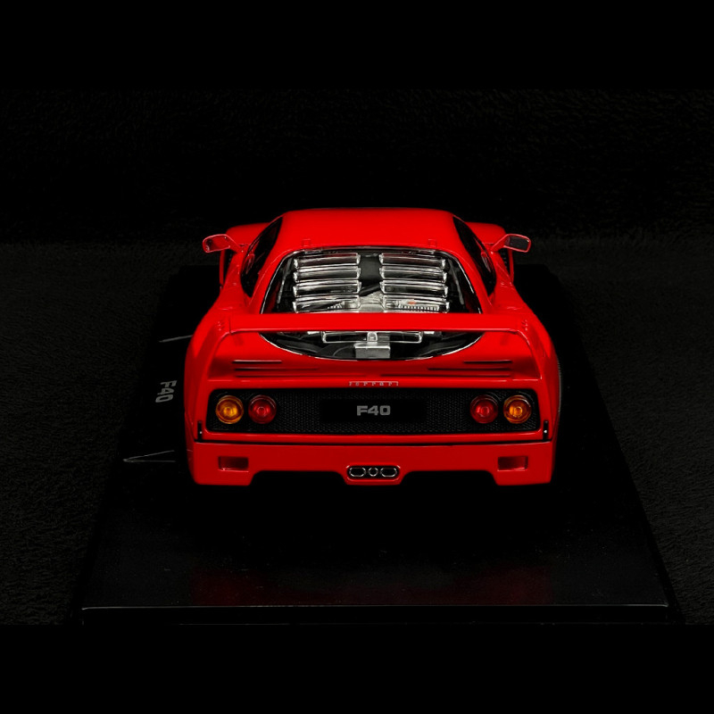 Ferrari F40 Italia 1987 Miniature KK-Scale 1/18 – Rouge, Métal, Collectionneur