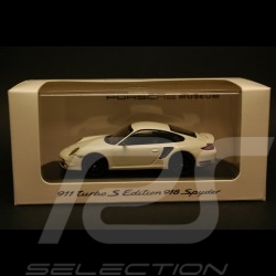  Porsche 997 Turbo S blanche Edition 918 Spyder 