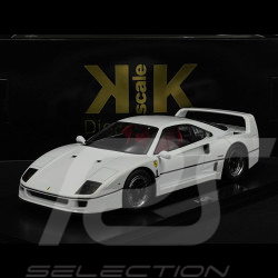 Ferrari F40 Sultan of Brunei 1987 White 1/18 KK Scale KKDC180695