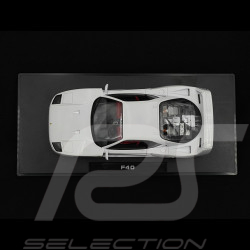 Ferrari F40 Sultan of Brunei 1987 White 1/18 KK Scale KKDC180695