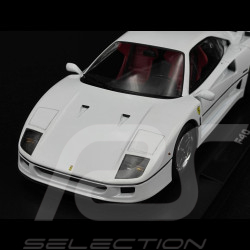 Ferrari F40 Sultan of Brunei 1987 White 1/18 KK Scale KKDC180695