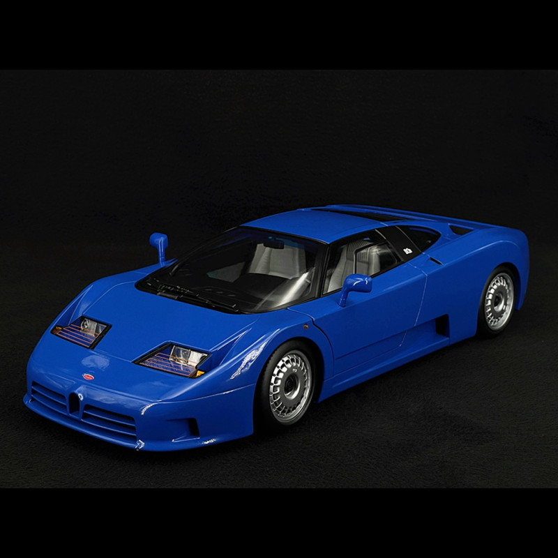 Bugatti EB110 1991 échelle 1/12 – KK-Scale KKDC120131, Métal Bleu