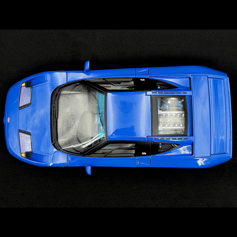 Modèle réduit Bugatti - Eb110 1991 - Argent 1/12 | Kk Scale