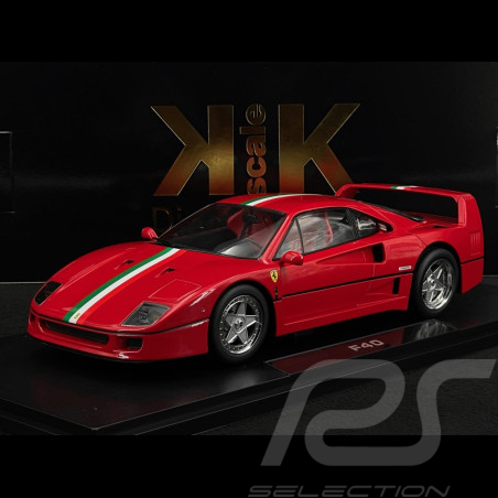Ferrari F40 Italia 1987 Rouge Rosso Corsa 1/18 KK Scale KKDC180696