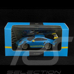 Porsche 911 GT3 RS Type 992 2023 Tribute to Daytona 2003 Rivierablau / Racinggelb 1/43 Spark WAP0205110SGT3