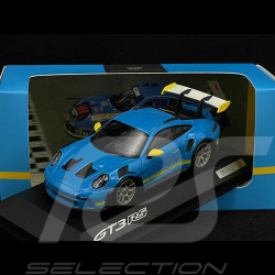 Porsche 911 GT3 RS Type 992 2023 Tribute to Daytona 2003 Rivierablau / Racinggelb 1/43 Spark WAP0205110SGT3