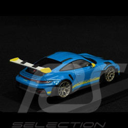 Porsche 911 GT3 RS Type 992 2023 Tribute to Daytona 2003 Bleu Riviera / Jaune Racing 1/43 Spark WAP0205110SGT3