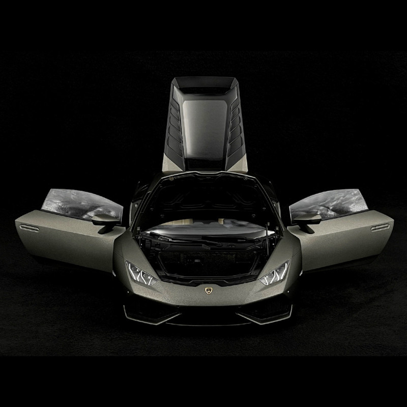 Lamborghini Huracan LP610-4 2014 Matt Grey Grigio Titans 1/12