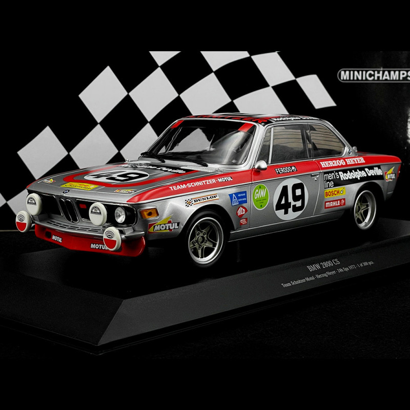 ミニチャンプス 1/18 2800 CS #10 スパ24H 1972 bmw-2800-cs-n-49-24h-le-