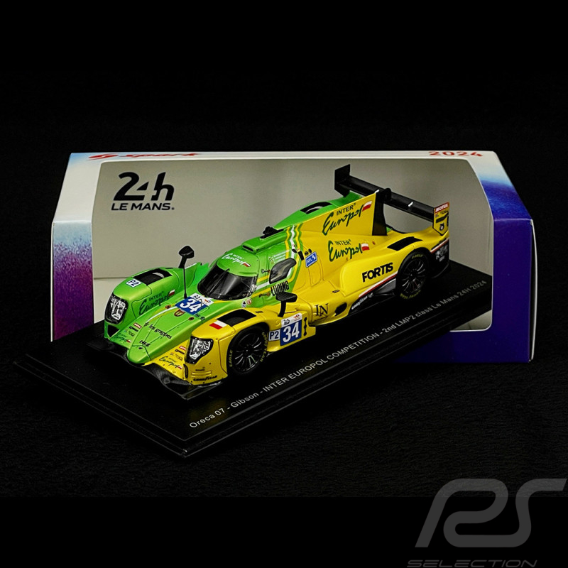Oreca 07 Gibson n° 34 2ème 24h Le Mans 2024 1/43 Spark S9140