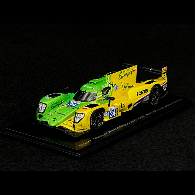 ORECA 07 - GIBSON NO.34 INTER EUROPOL COMPETITION 2E LMP2 KLASSE LE MANS 24H 2024 J. SMIECHOWSKI - C. NOVALAK - V. LOMKO