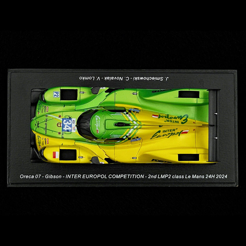 Miniature Spark 1/43 – Oreca 07 Gibson – 2e LMP2 Aux 24H Du Mans 2024 – Réf S9140 – Neuve