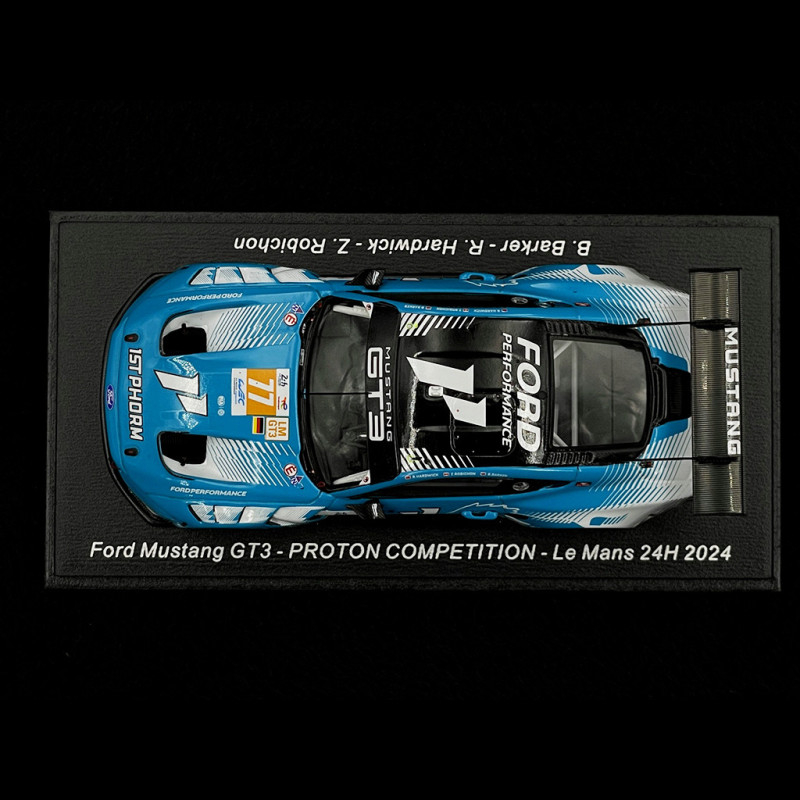 Ford Mustang GT3 n° 77 24h Le Mans 2024 1/43 Spark S9153