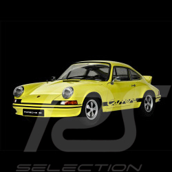 ASSEMBLED Kit Porsche 911 Carrera RS 2.7 1973 Yellow 1/8 Ixo Models