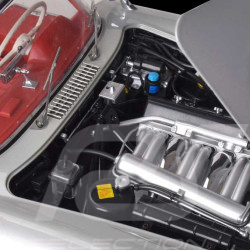 ASSEMBLED Kit Mercedes 300 SL Type W198 Butterfly Doors 1955 Silver Grey 1/8 Ixo Models 520010112