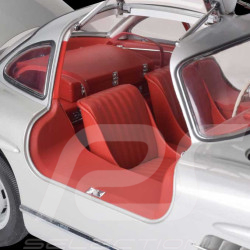 ASSEMBLED Kit Mercedes 300 SL Type W198 Butterfly Doors 1955 Silver Grey 1/8 Ixo Models 520010112