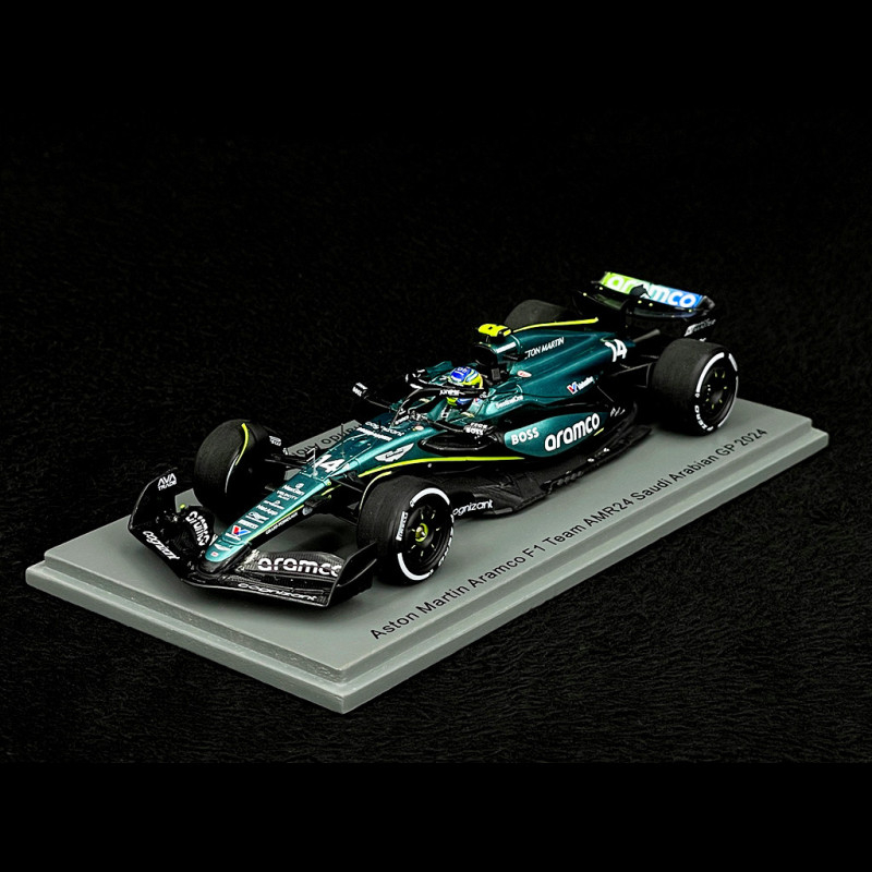Spark 1/43 – Aston Martin AMR24 N°14 Aramco F1 Alonso GP Arabie Saoudite (prévente)