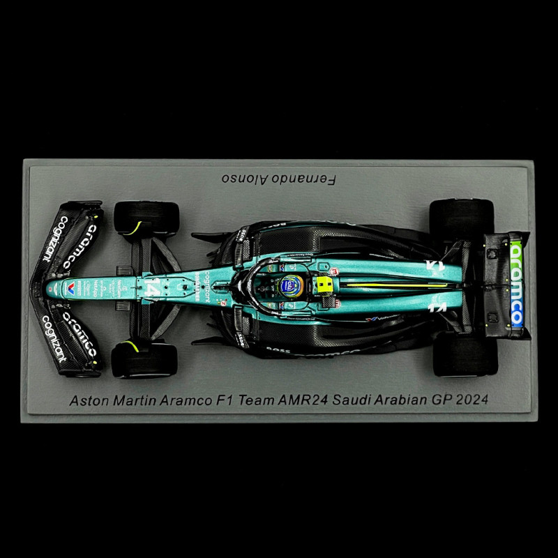 Modèle réduit Aston Martin Amr24 N°18 Aramco F1 Team Gp Arabie Saoudite