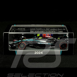 Lewis Hamilton Mercedes-AMG W15E n° 44 Winner GP England 2024 F1 1/43 Spark S9533