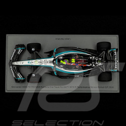 Lewis Hamilton Mercedes-AMG W15E n° 44 Vainqueur GP Angleterre 2024 F1 1/43 Spark S9533