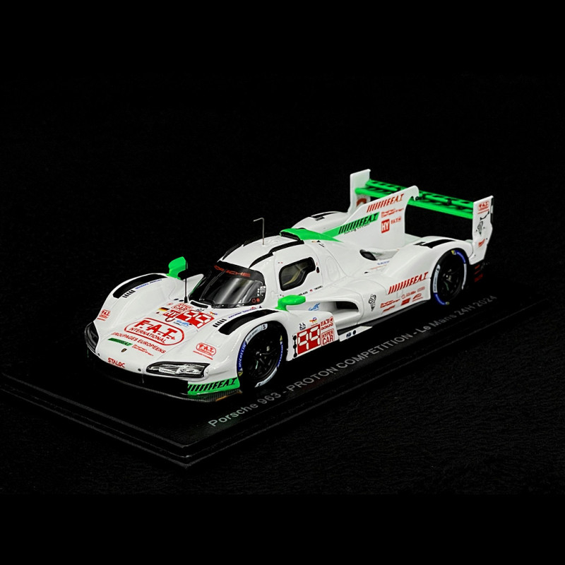 RARE COPY 963/2000 - Porsche 963 n° 6 4th 24h Le Mans 2024 1:43 Spark