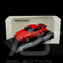 Porsche 911 Turbo Type 964 1990 Indischrot 1/43 Minichamps 943069105