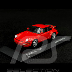 Porsche 911 Turbo Type 964 1990 Guards Red 1/43 Minichamps 943069105