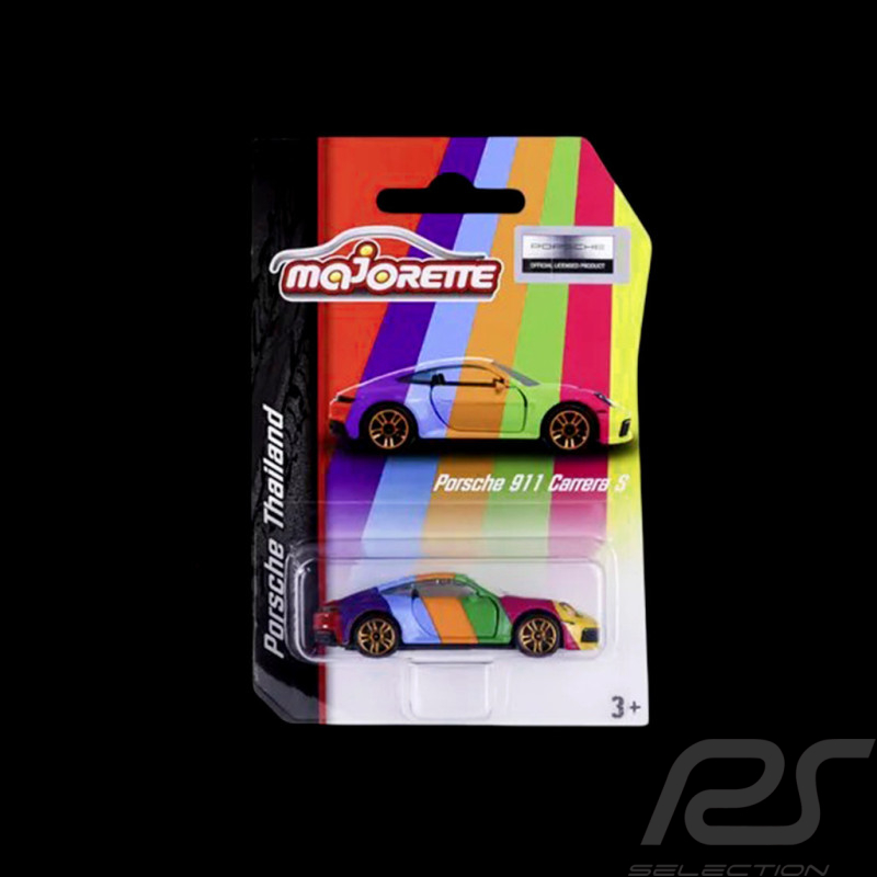 Porsche 911 Carrera GTS Type 992 2023 30th Anniversary Thailand Mehrfarbig 1/59 Majorette 212053062MU1