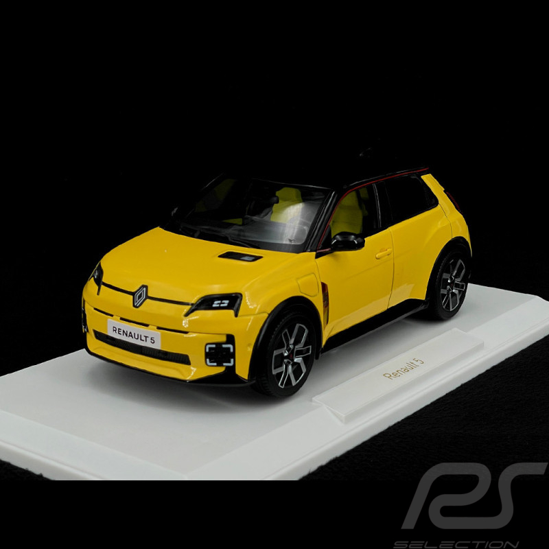 Renault R5 E-Tech 2024 Jaune Pop 1/18 Norev 185500