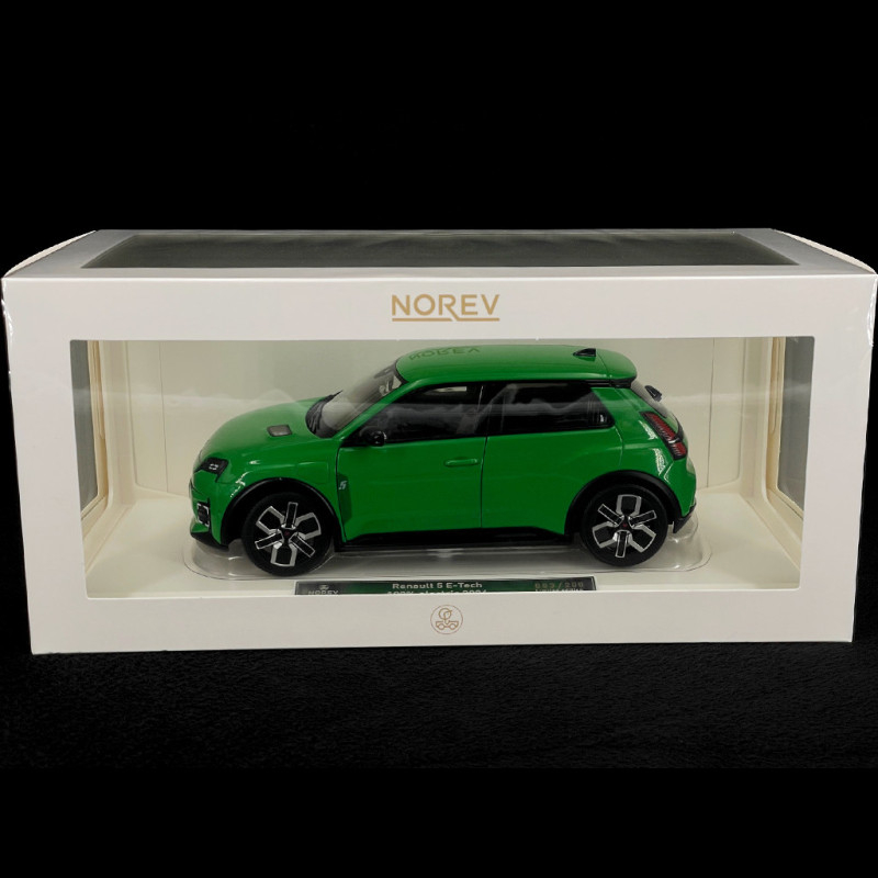 Renault 5 E-Tech 100% Electric 2024 - Pop Green & Black 1:18 – Thomas Langejürgen