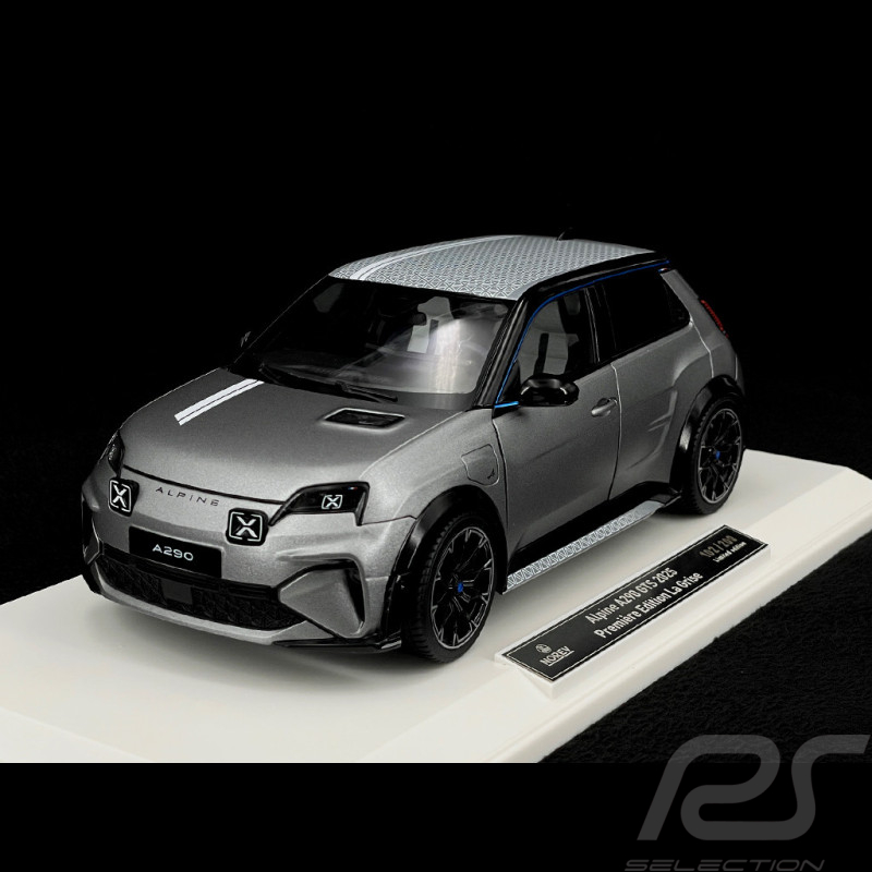 Alpine A290 GTS Premiere Edition La Grise 2025 Argent 1/18 Norev 185454