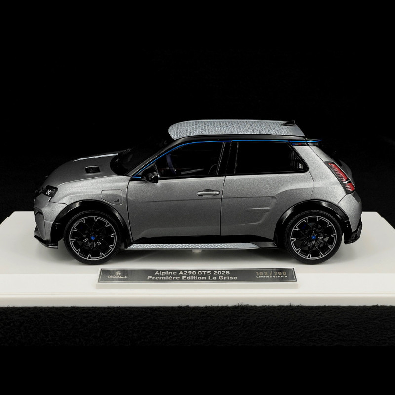 Alpine A290 GTS Premiere Edition La Grise 2025 Silver 1/18 Norev
