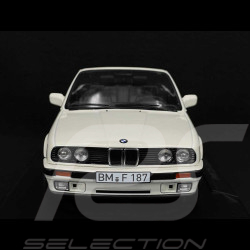 BMW 325i Cabriolet 1991 Blanc Alpin 1/18 Norev 183213
